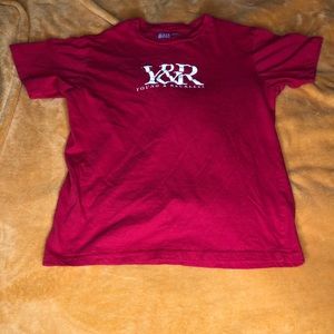 Red young and reckless shirt